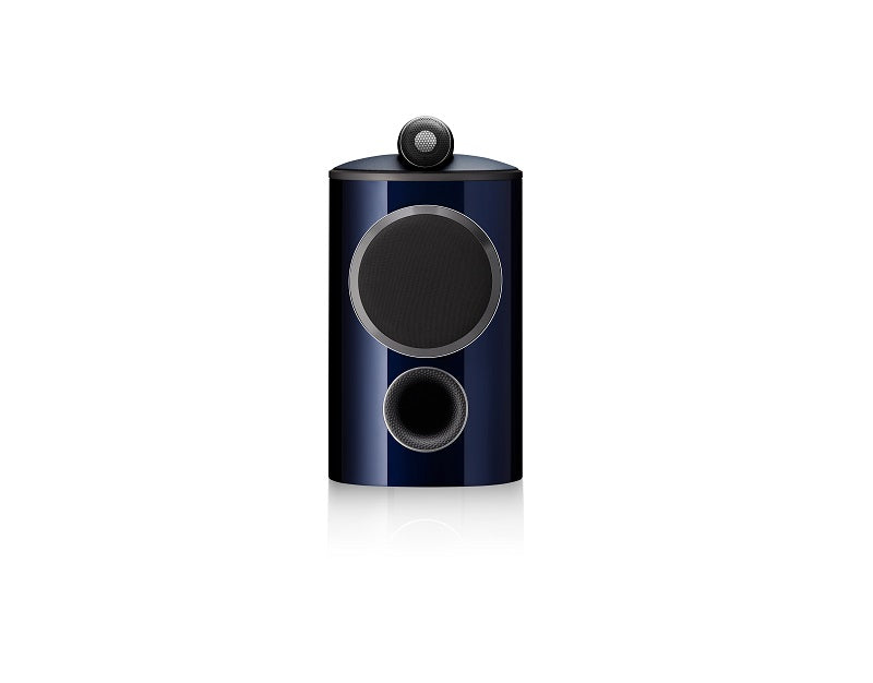 805 D4 Signature Stand Mount Speaker Pair - Midnight Blue Metallic