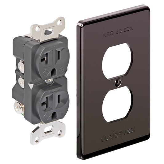 NRG Edison Duplex Wall Outlet - 15 Amp