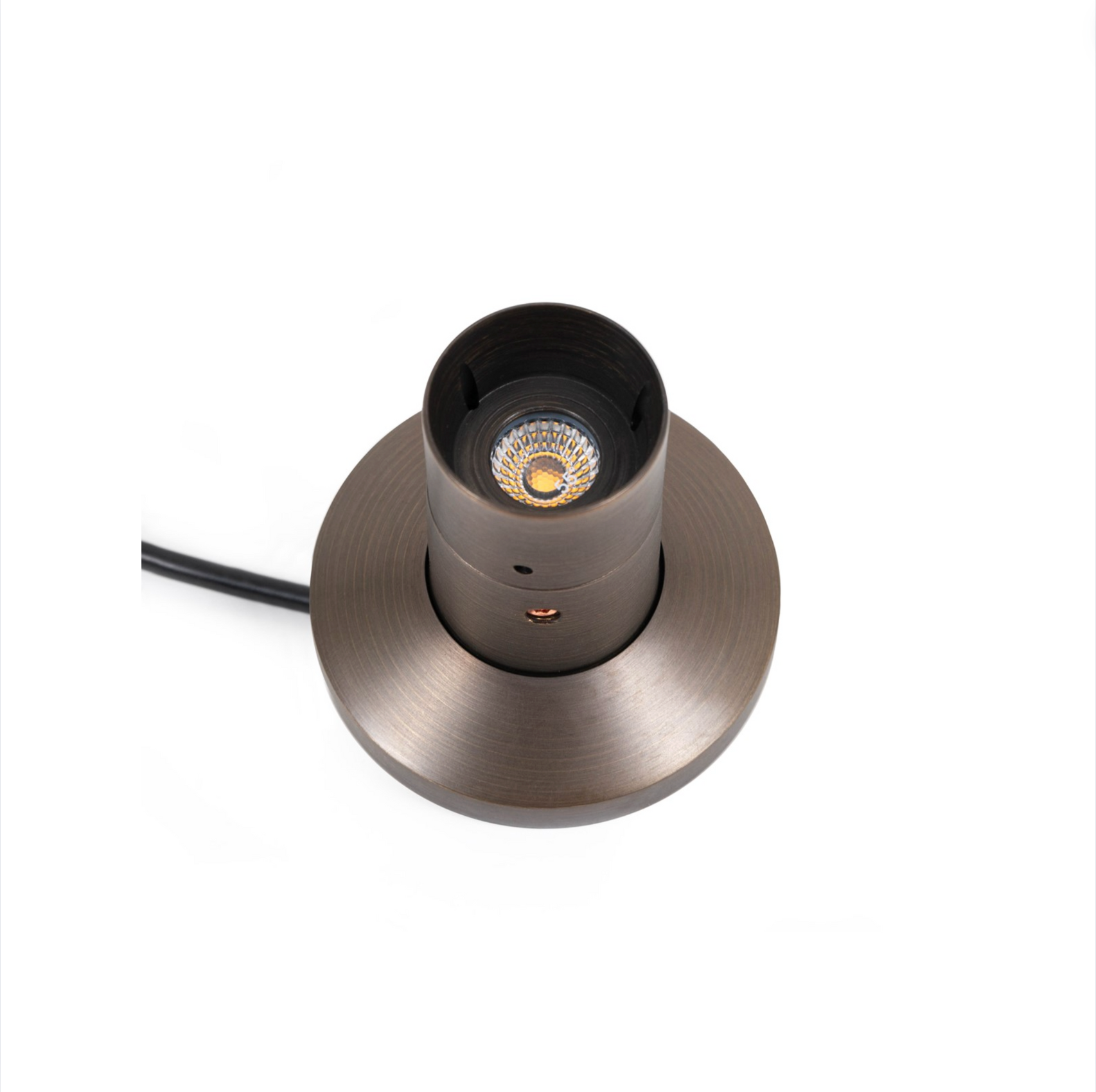 FLEX Niche Flush Mount Light 3000K - Vintage Brass