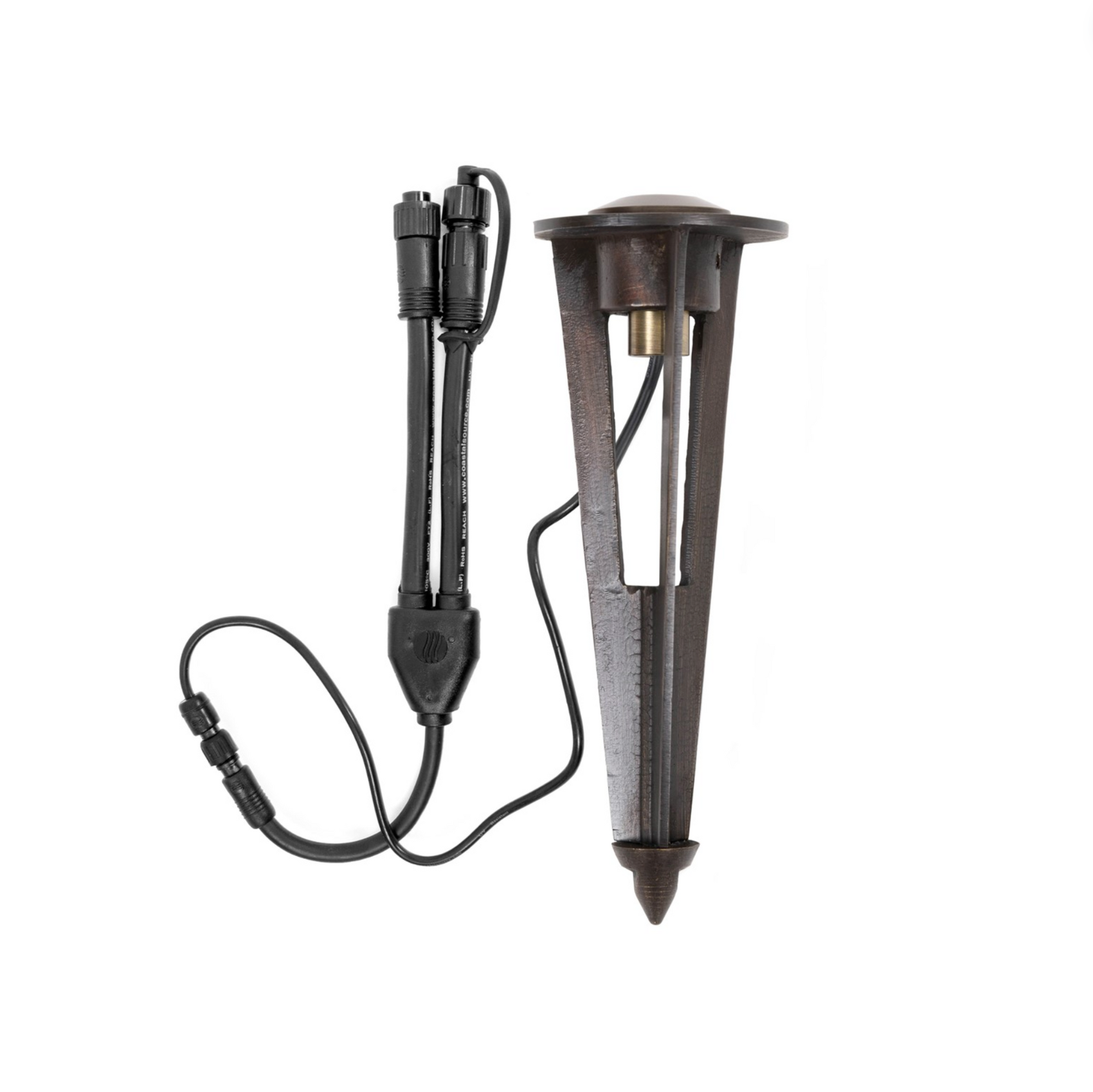 FLEX Niche In-Ground Uplight 3000K - Vintage Brass