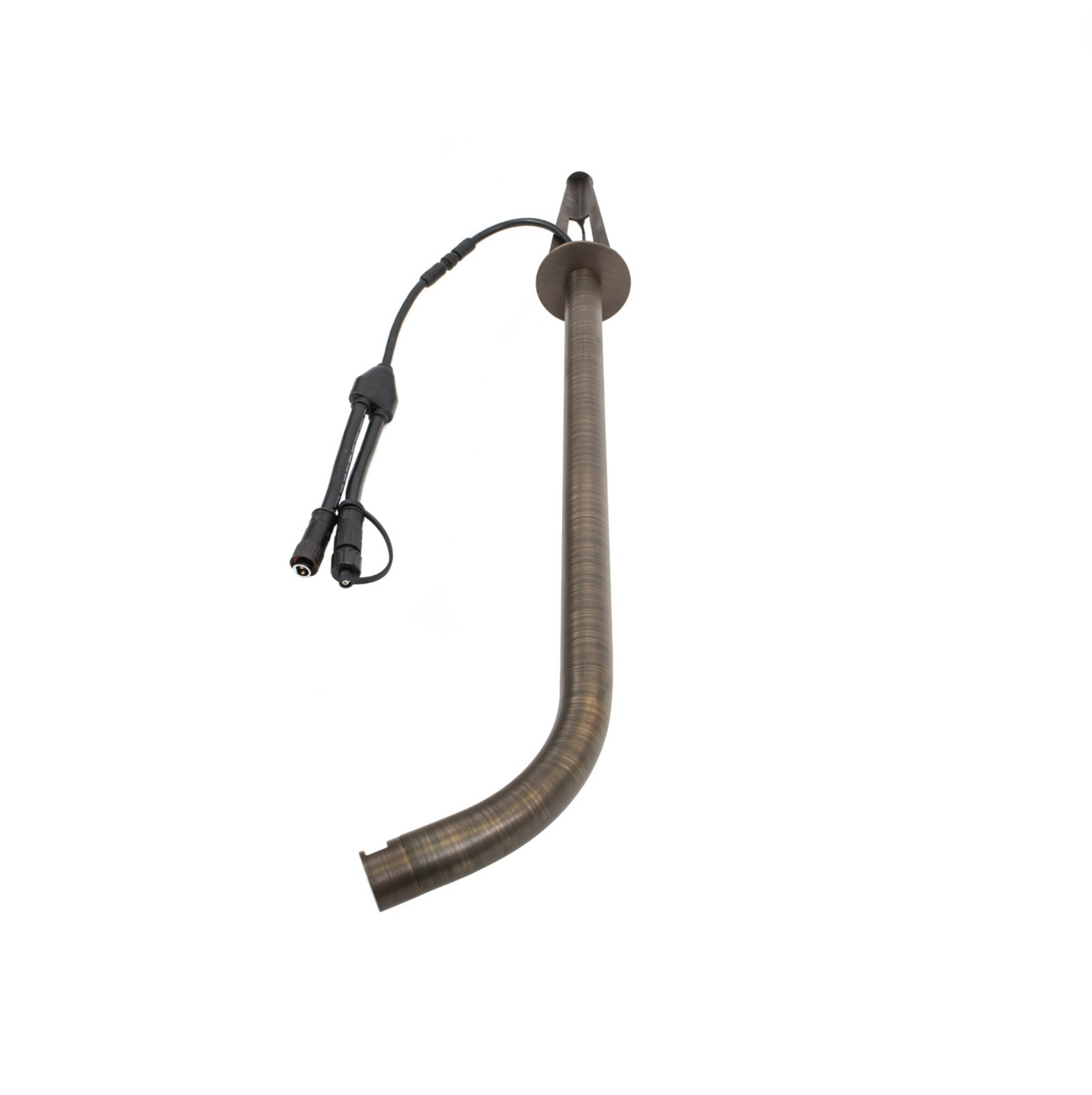 FLEX Niche 4' Curved Downlight Kit 3000K - Vintage Brass