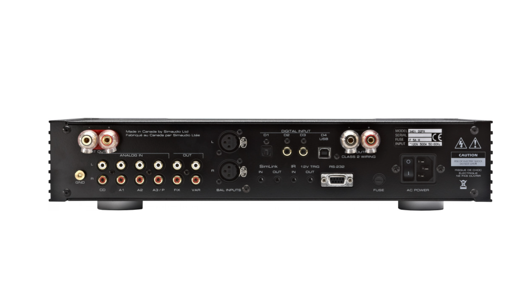 340i X Stereo Integrated Amplifier - Black