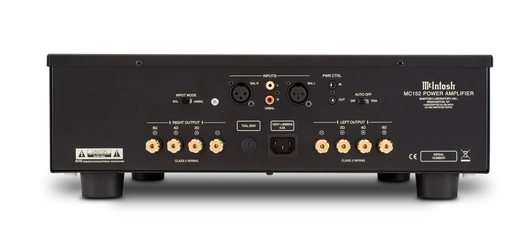 MC152 2-Channel Solid State Amplifier