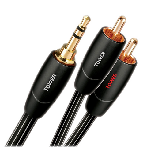 Tower Mini to RCA Audio Interconnect Cable - 0.6M