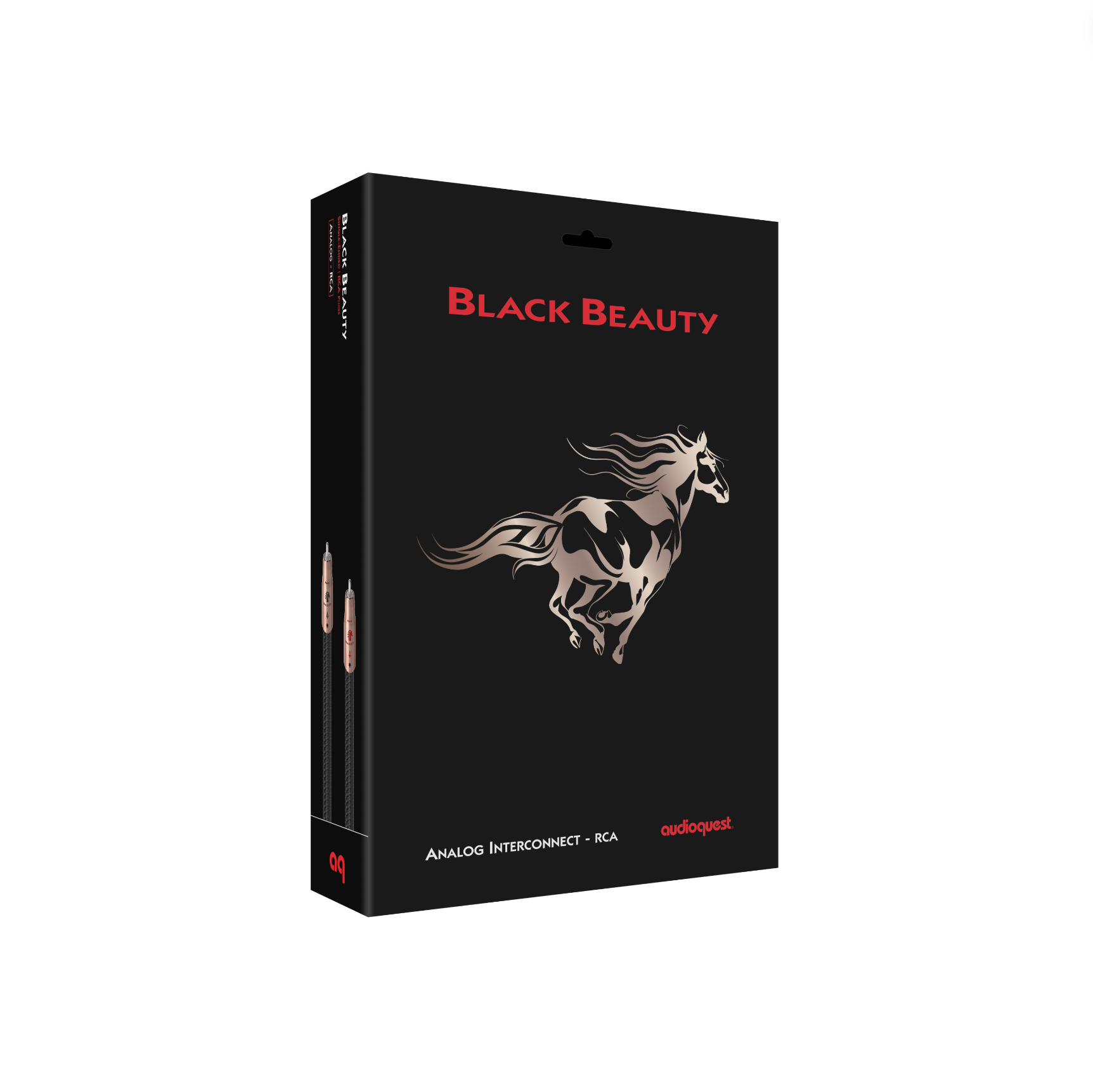 Black Beauty RCA Interconnect Cable Pair (3M)