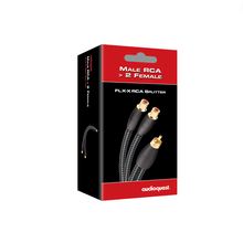 FLX-X M22F RCA Splitter ( 1x Male RCA to 2x Female RCA )