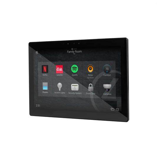 Control4 In-Wall Touch Screen - Black