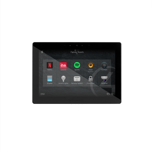 Control4® T4 8" In-Wall Touch Screen - Black