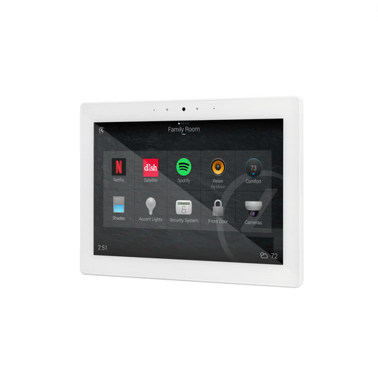 Control4® T4 8" In-Wall Touch Screen - White
