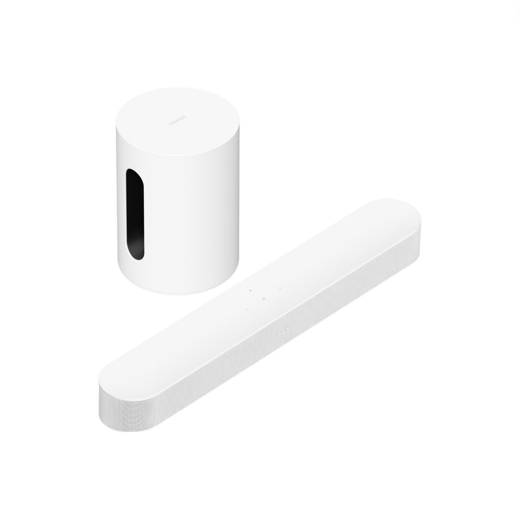 Entertainment Set with Beam (Beam + Sub Mini) - White