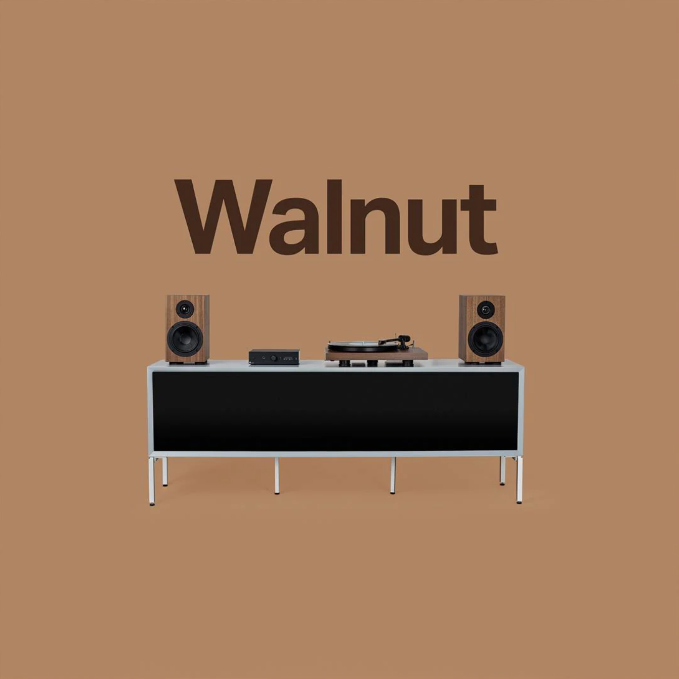 Colourful Audio System - Walnut