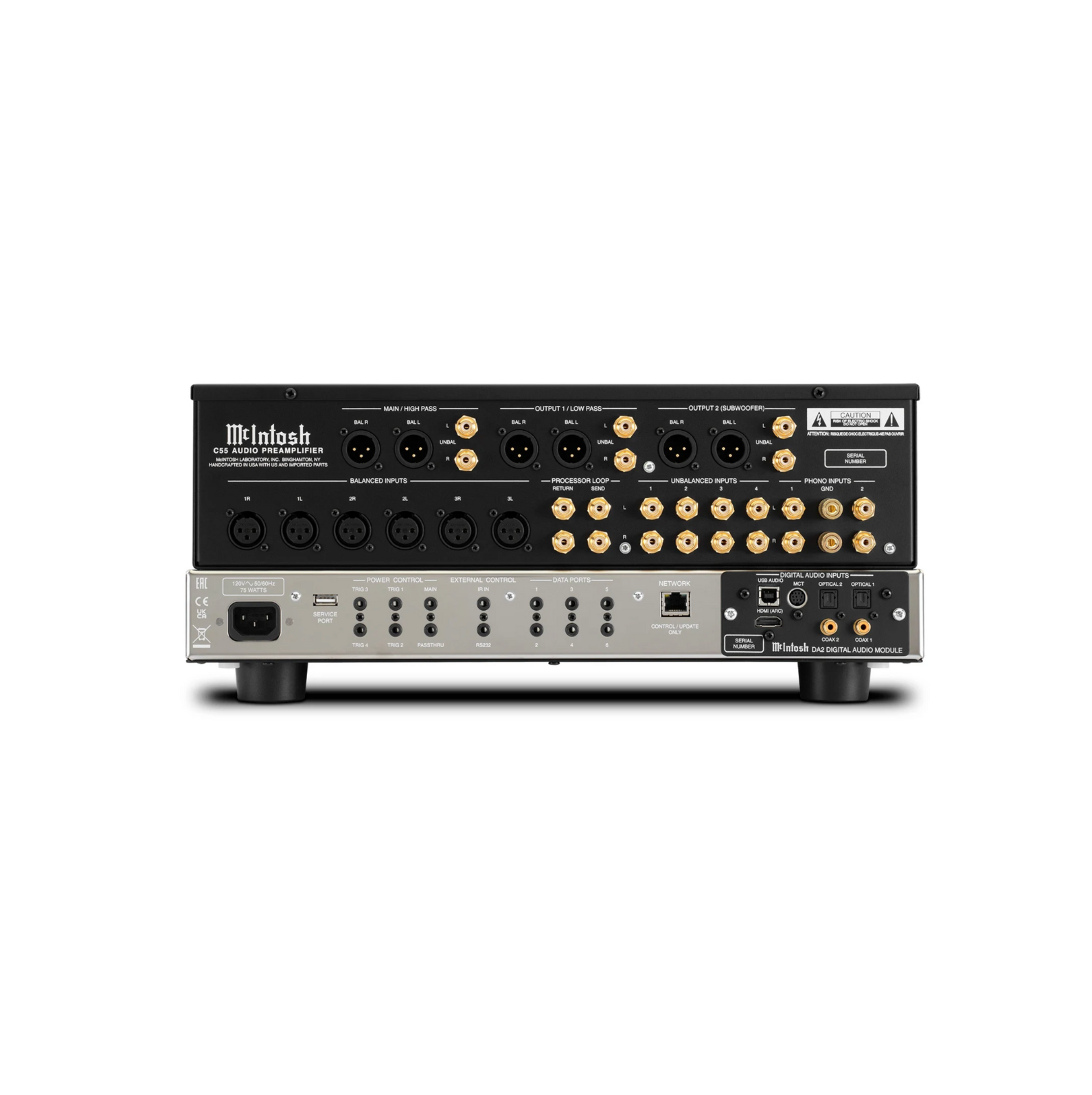 C55 2-Channel Solid State Preamplifier