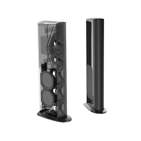 Triton Reference Floorstanding Tower Speaker Pair with Built-In 1800 Watt SuperSubwoofer