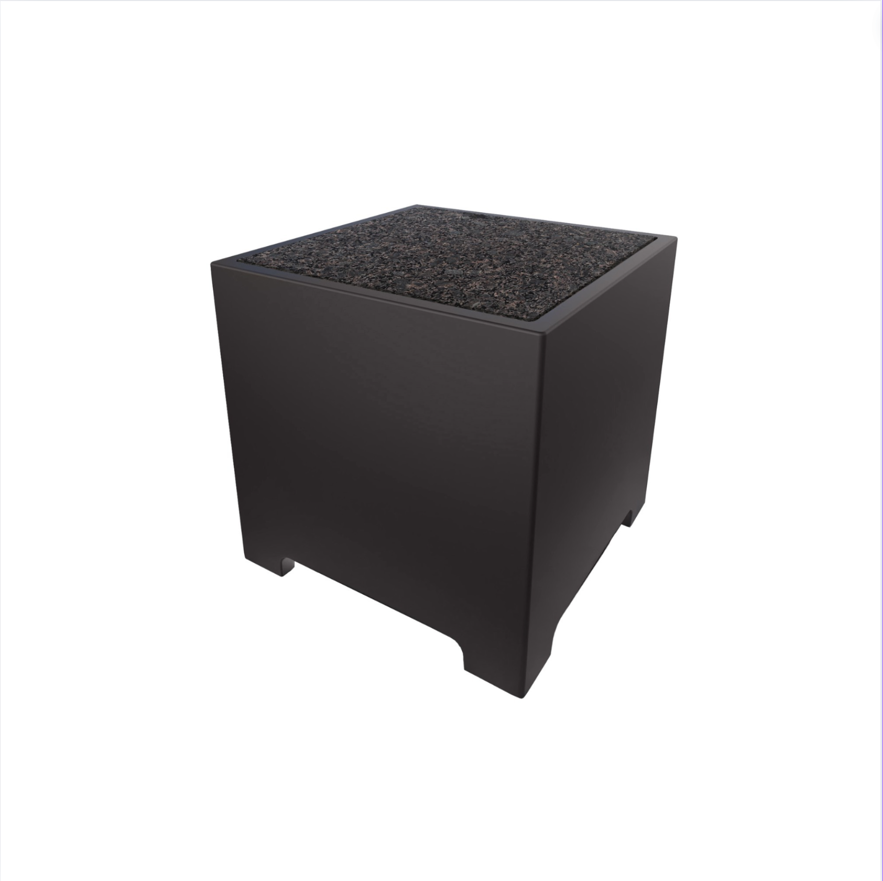 Hardscape Cube Subwoofer w/Granite Top