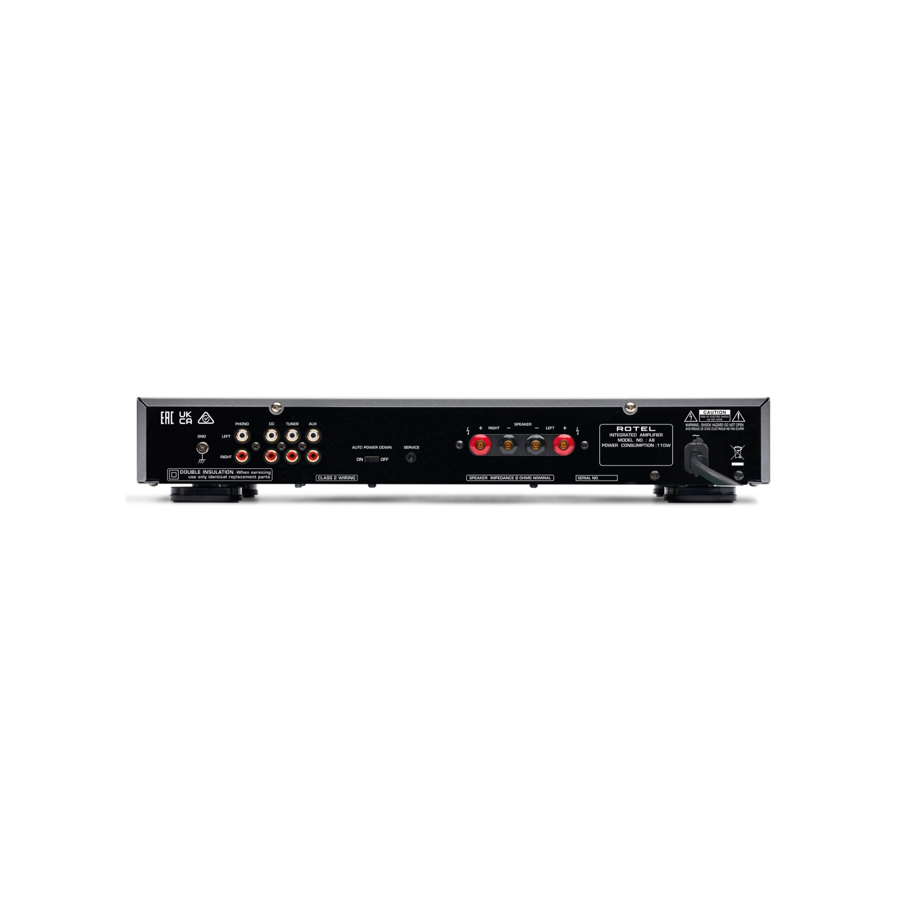 A8 Integrated Amplifier - Black