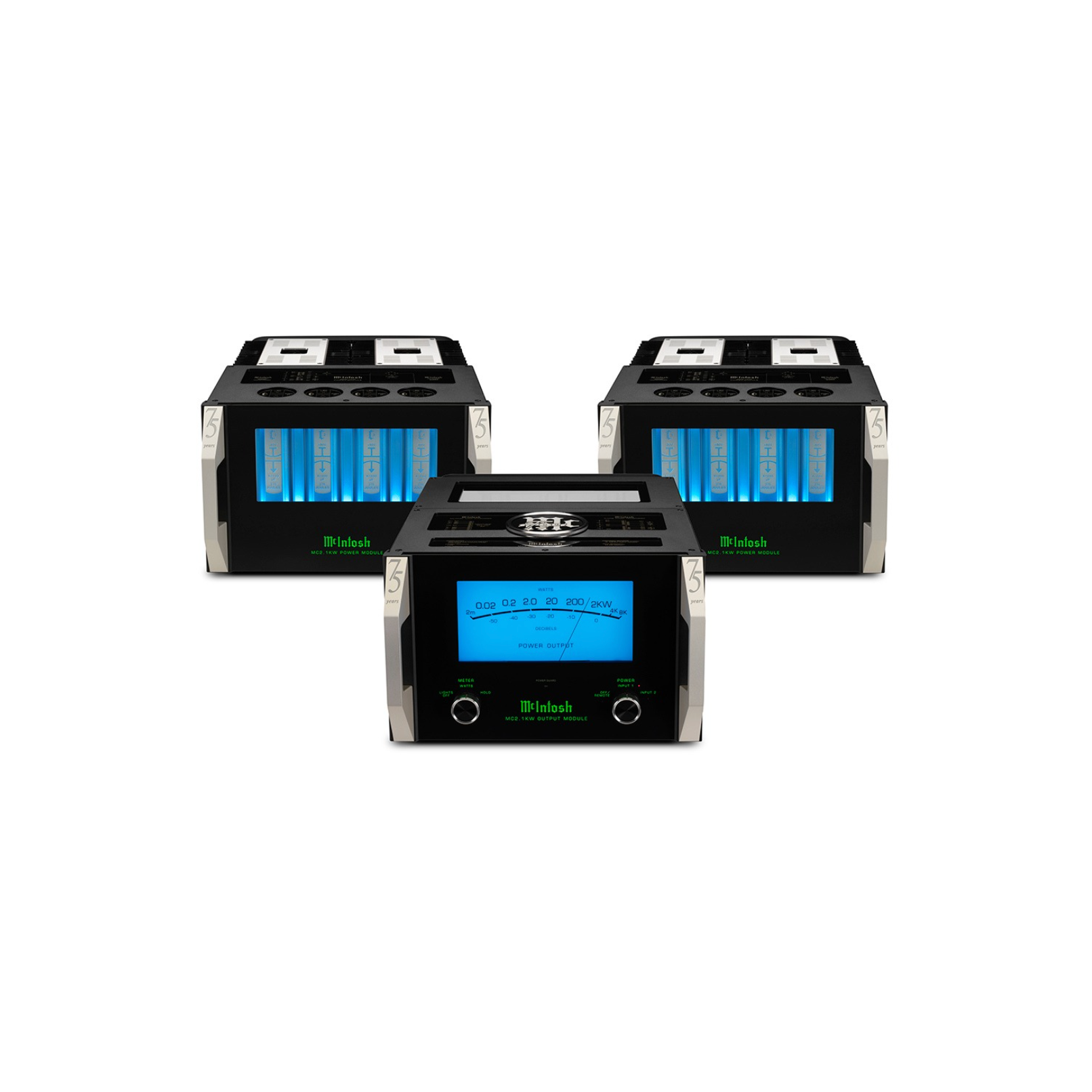 MC2.1KW 1-Channel Monoblock Solid State Power Amplifier — 75th Anniversary Edition