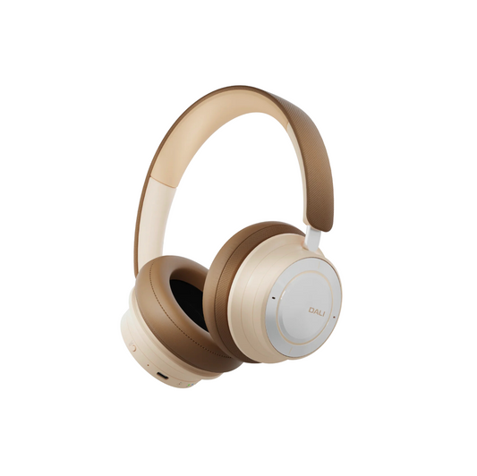 IO-8 Premium Wireless Hi-Fi Headphones - Caramel White