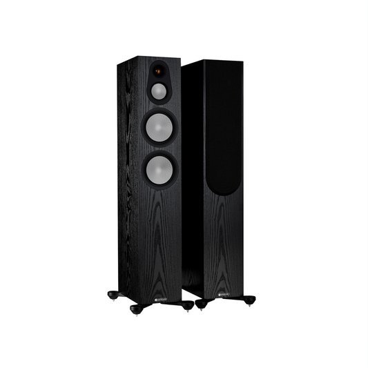 Monitor Audio Silver 300 Floorstanding Speaker - Black Oak - DEMO PAIR