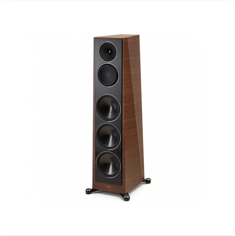 FOUNDER 100F Floorstanding Speaker Pair - Walnut