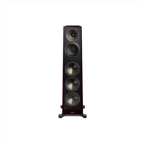 FOUNDER 120H Hybrid Floorstanding Speaker Pair - Midnight Cherry