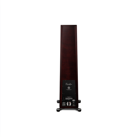 FOUNDER 120H Hybrid Floorstanding Speaker Pair - Midnight Cherry