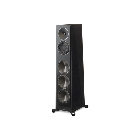 FOUNDER 120H Hybrid Floorstanding Speaker Pair - Black Walnut