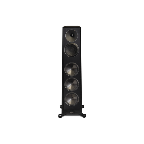 FOUNDER 120H Hybrid Floorstanding Speaker Pair - Black Walnut