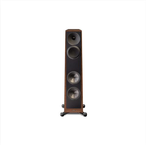 FOUNDER 80F Floorstanding Speaker Pair - Walnut