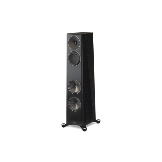 FOUNDER 80F Floorstanding Speaker Pair - Black Walnut