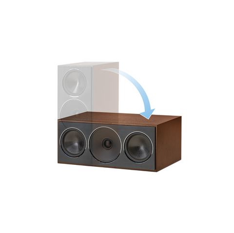 FOUNDER 70LCR Centre Channel Speaker - Walnut