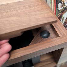 Unison 24″ Sonos Record Stand - Natural Walnut