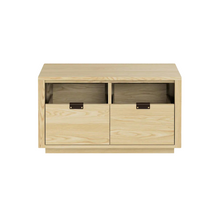 Dovetail 2 × 1 Storage Cabinet - Ash (Multiple Colours Available)