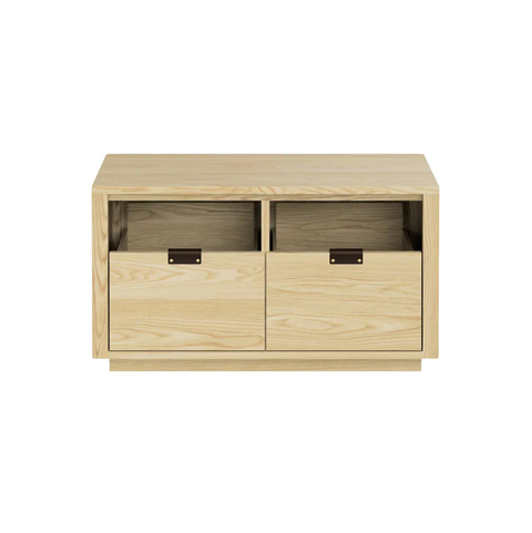 Dovetail 2 × 1 Storage Cabinet - Ash (Multiple Colours Available)