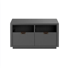 Dovetail 2 × 1 Storage Cabinet - Ash (Multiple Colours Available)