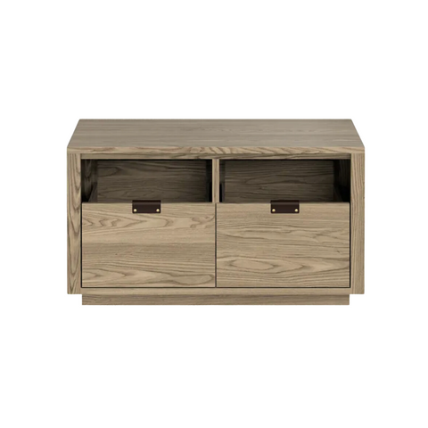 Dovetail 2 × 1 Storage Cabinet - Ash (Multiple Colours Available)