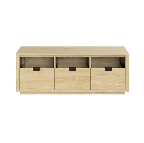 Dovetail 3 × 1 Storage Cabinet - Ash (Multiple Colours Available)