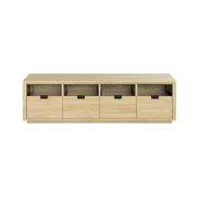 Dovetail 4 × 1 Storage Cabinet - Ash (Multiple Colours Available)