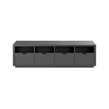 Dovetail 4 × 1 Storage Cabinet - Ash (Multiple Colours Available)