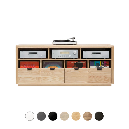 Dovetail 4 × 1.5 with Equipment Shelf - Ash (Multiple Colours Available)