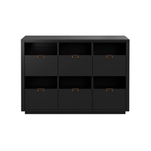 Dovetail 3x2 Vinyl Storage Cabinet - Ash (Multiple Colours Available)