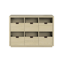 Dovetail 3x2 Vinyl Storage Cabinet - Ash (Multiple Colours Available)