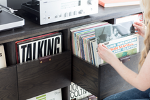 Dovetail 3x2 Vinyl Storage Cabinet - Ash (Multiple Colours Available)