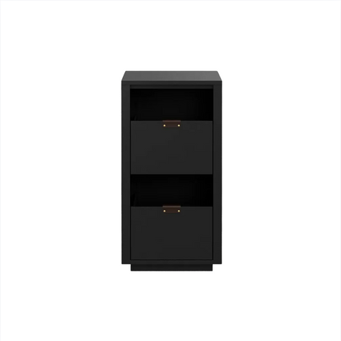 Dovetail 1 × 2 Storage Cabinet - Ash (Multiple Colours Available)