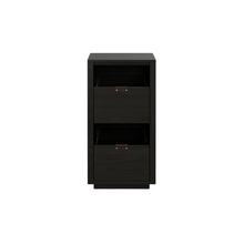 Dovetail 1 × 2 Storage Cabinet - Ash (Multiple Colours Available)