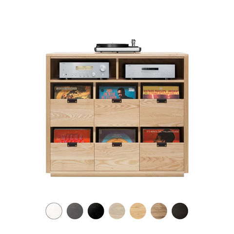 Dovetail 3 × 2.5 with Equipment Shelf - Ash (Multiple Colours Available)