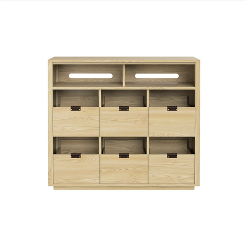 Dovetail 3 × 2.5 with Equipment Shelf - Ash (Multiple Colours Available)