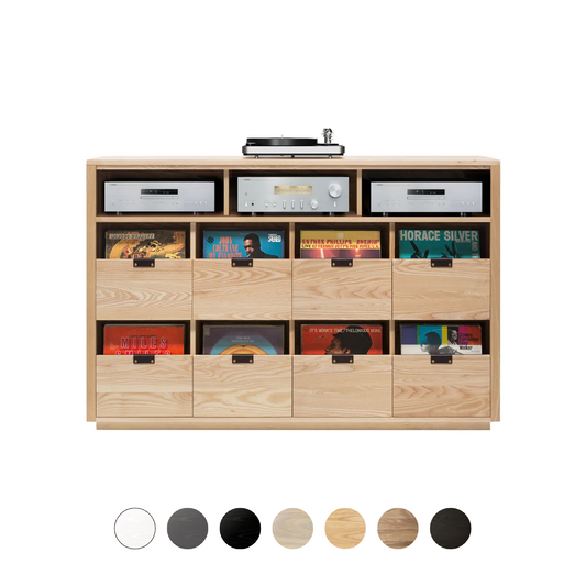 Dovetail 4 × 2.5 with Equipment Shelf - Ash (Multiple Colours Available)