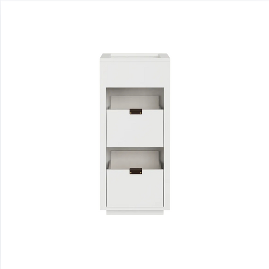 Dovetail 1 × 2.5 Storage Cabinet - Ash (Multiple Colours Available)