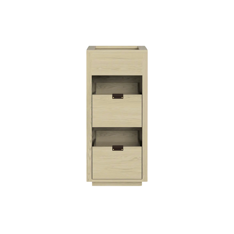 Dovetail 1 × 2.5 Storage Cabinet - Ash (Multiple Colours Available)