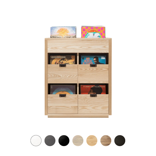 Dovetail 2 × 2.5 Storage Cabinet - Ash (Multiple Colours Available)